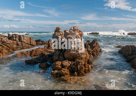 Kap Agulhas, Südafrika Stockfoto