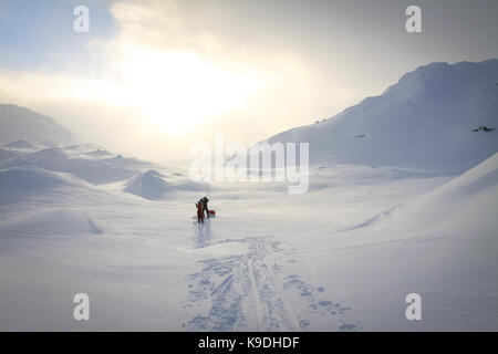 Über Norwegen Stockfoto