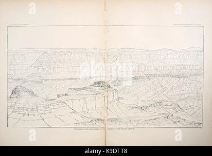 Monographien des United States Geological Survey BHL 35147441 Stockfoto