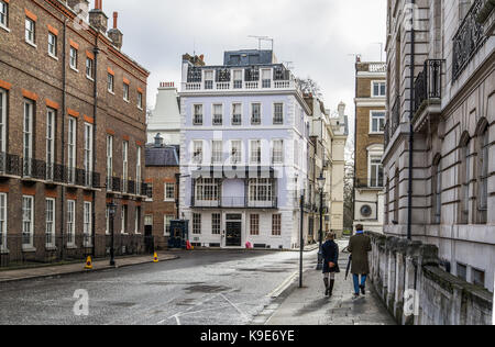 Cleveland Zeile St. James's Palace, London, Großbritannien Stockfoto