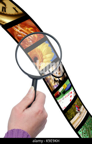 Bild Konzept Suche Stockfoto