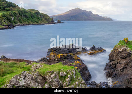 Isle of Skye, Ben Tianavaig, Schottland, Vereinigtes Königreich Stockfoto