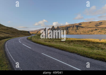 Calda House, Loch Assynt, Sutherland, Schottland, Vereinigtes Königreich Stockfoto