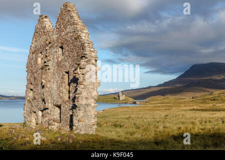 Calda House, Loch Assynt, Sutherland, Schottland, Vereinigtes Königreich Stockfoto