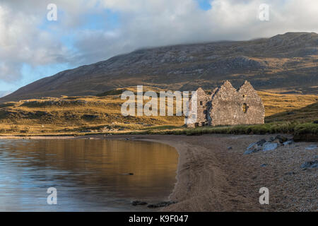 Calda House, Loch Assynt, Sutherland, Schottland, Vereinigtes Königreich Stockfoto