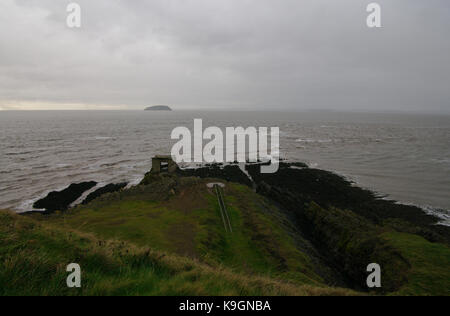 Brean unten Fort, Somerset, Großbritannien Stockfoto