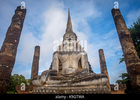 Wat Sa Si, im Sukhothai Historical Park, Sukhothai, Thailand Stockfoto