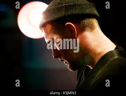 Matt Linnen der X-Faktor, Singer Songwriter, Live © clarissa Debenham/Alamy Stockfoto