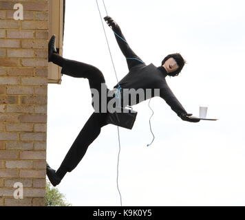 Clophill, UK. 23 Sep, 2017. Clophill Dorf Scarecrow Festival, Clophill, Bedfordshire, Großbritannien am 23. September 2017 Credit: KEITH MAYHEW/Alamy leben Nachrichten Stockfoto