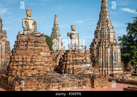 Wat Chaiwatthanaram, Ayutthaya, Thailand Stockfoto