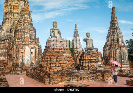 Wat Chaiwatthanaram, Ayutthaya, Thailand Stockfoto