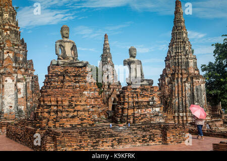 Wat Chaiwatthanaram, Ayutthaya, Thailand Stockfoto