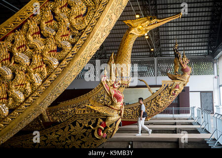 Royal Barges National Museum, Thonburi, Bangkok, Thailand Stockfoto