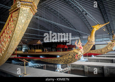 Royal Barges National Museum, Thonburi, Bangkok, Thailand Stockfoto