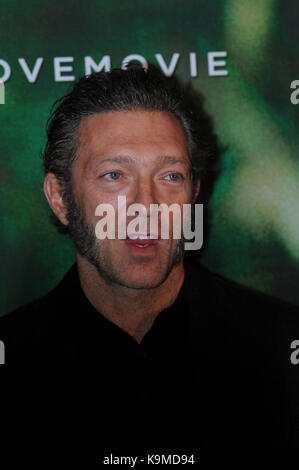 18. September 2017 - Paris Vincent Cassel und die Besetzung nehmen an der Filmpremiere "Gauguin, Voyage de Tahiti" an der Gaumont Opera in Paris Teil. Stockfoto