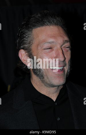 18. September 2017 - Paris Vincent Cassel und die Besetzung nehmen an der Filmpremiere "Gauguin, Voyage de Tahiti" an der Gaumont Opera in Paris Teil. Stockfoto