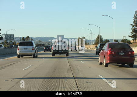 I-405 Freeway, Los Angeles, Kalifornien, USA Stockfoto