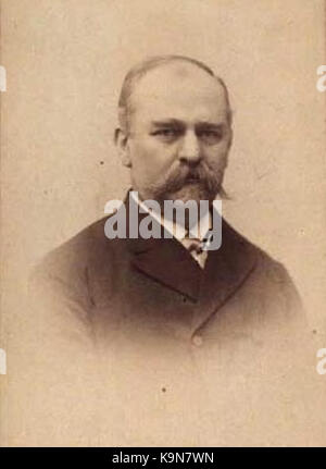 Peter Christian Knudsen 1848 1910 Stockfoto