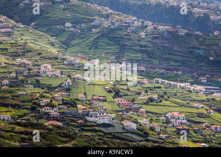 Landschaft, um Camara de Lobos, Madeira, Portugal Stockfoto