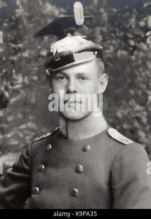 Gottfried Prinz von Hohenlohe Langenburg Ca. 1916 Stockfoto