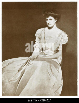 Portrait von Frau R von John White Alexander Stockfoto