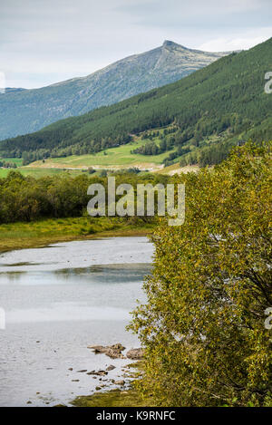 Vagavatnet See, Norwegen, Skandinavien, Europa. Stockfoto