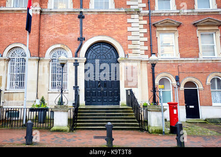 Allgemeine Ansicht von Aylesbury Crown Court Stockfoto