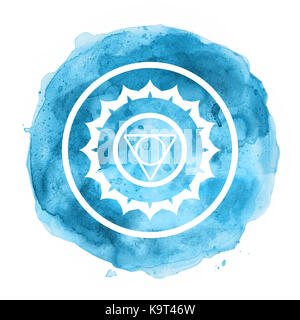 Chakra-symbol Stockfoto