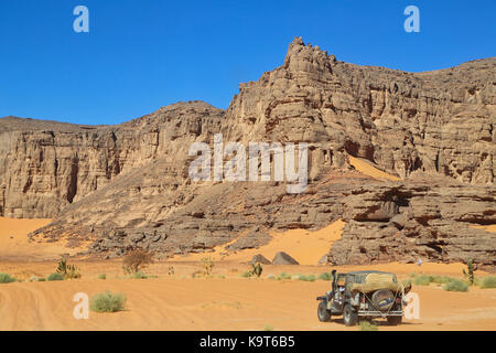 Tadrart Algerien Stockfoto