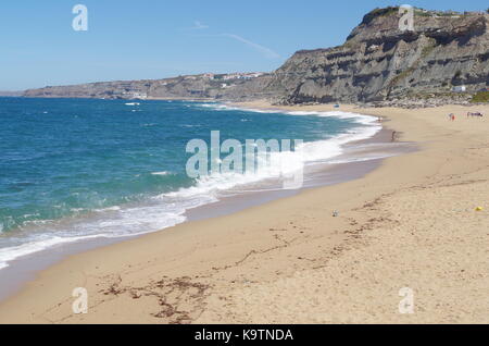 Strand von Porto Dinheiro in Santa Barbara, Portugal Stockfoto