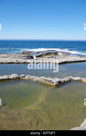 Strand von Porto Dinheiro in Santa Barbara, Portugal Stockfoto