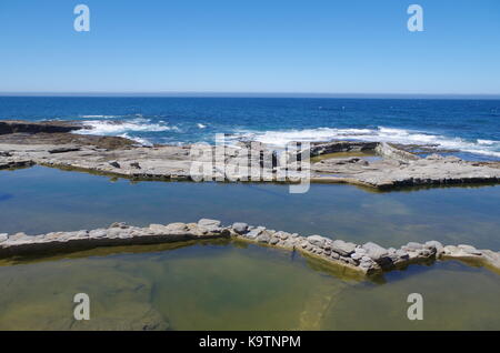 Strand von Porto Dinheiro in Santa Barbara, Portugal Stockfoto