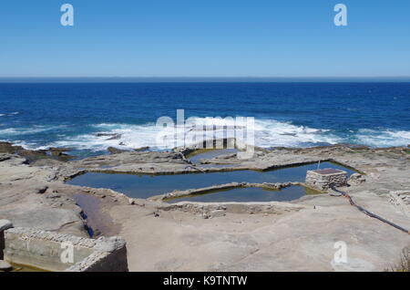 Strand von Porto Dinheiro in Santa Barbara, Portugal Stockfoto