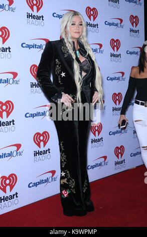 Las Vegas, NV, USA. September 2017. 23. September 2017 - Las Vegas, NV - Kesha. 2017 iHeartRadio Music Festival in der T-Mobile Arena. Foto: MJT/AdMedia Stockfoto