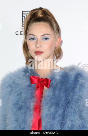 Hermine Corfield, Bienen Honig machen - Weltpremiere, Raindance Film Festival, Vue Leicester Square, London, UK, 23. September 2017, Foto von Richard Goldschmidt Stockfoto