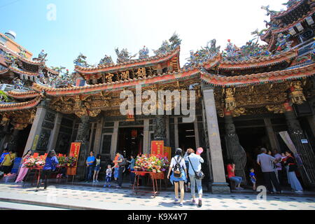 Dajia mazu Tempel outdoor Stockfoto