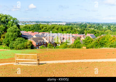 Northampton Town Skyline skyline Vereinigtes Königreich. Stockfoto