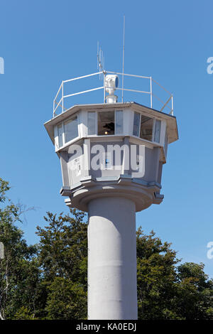 Ehemaliger Wachturm der DDR, Ostseegrenzturm, Ostseebad Kühlungsborn, Mecklenburg-Vorpommern, Deutschland Stockfoto