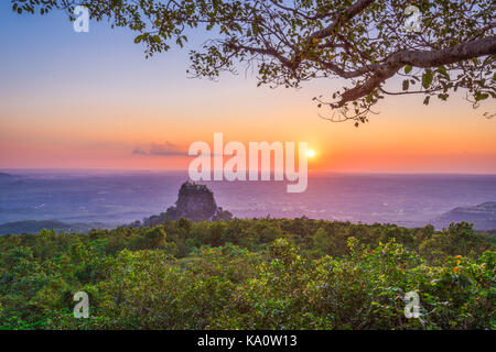 Mt. Popa, Mandalay-Division-Myanmar. Stockfoto