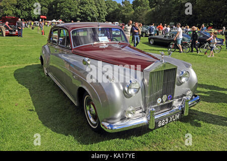 ! 958 Rolls Royce Silver Cloud 1 Auto an Auto Show Stockfoto