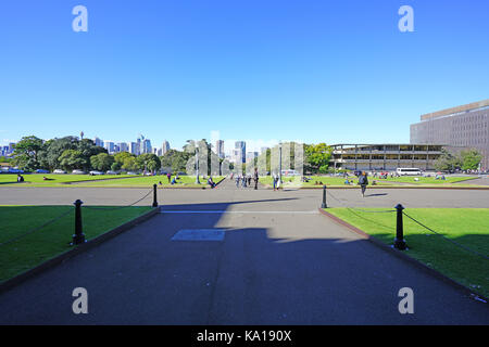 Blick auf dem Campus der Universität von Sydney (USyd), einer der renommiertesten Universitäten in Australien Stockfoto