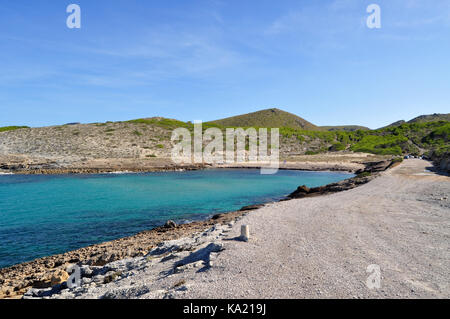 Cala Mitjana (Arta Mallorca) auf Mallorca Balearen Insel in Spanien Stockfoto