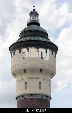 Pilsen, Tschechische Republik - 16. August 2017: Lighthouse Tower in der Pilsner Urquell Bier Factory Stockfoto