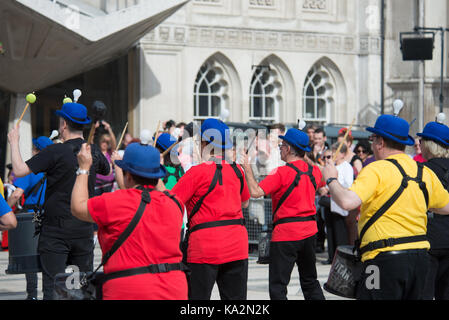 London, Großbritannien. 24. September 2017. Perlige Könige und Königinnen Harvest Festival. Quelle: A.Bennett Credit: Andrew Bennett/Alamy leben Nachrichten Stockfoto