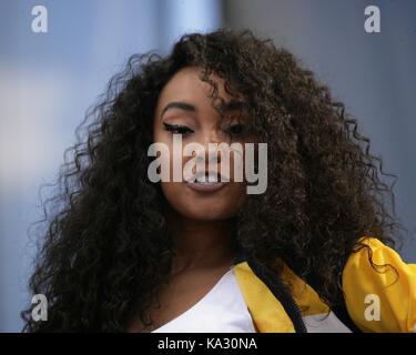 Jade Thirlwall wenig Mix auf der Bühne für iHeartRadio Music Festival und tagsüber Dorf-SAT, T-Mobile Arena, Las Vegas, NV 23. September 2017. Foto: JA/Everett Collection Stockfoto