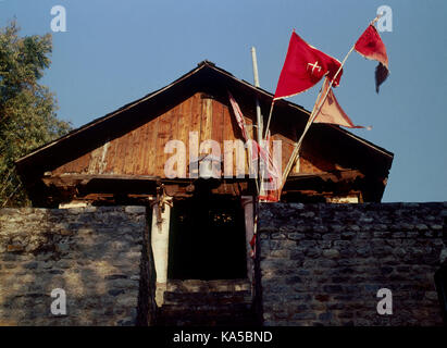 Chamunda mata Tempel, chamba, himachal pradesh, Indien, Asien Stockfoto