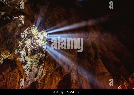 HOI AN, VIETNAM - AM 20. MÄRZ 2017: Marmor Höhle, die Fünf Elemente, Berge, central Vietnam Stockfoto