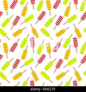 Eis nahtlose Muster. Vector Illustration. Stockfoto