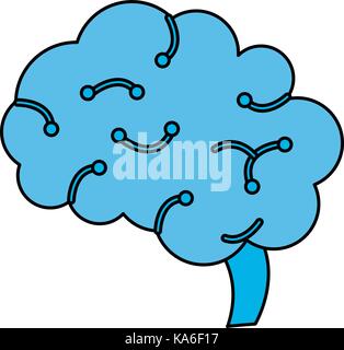 Künstliche Intelligenz icon image Stock Vektor
