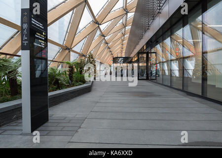 Crossrail Ort Stockfoto